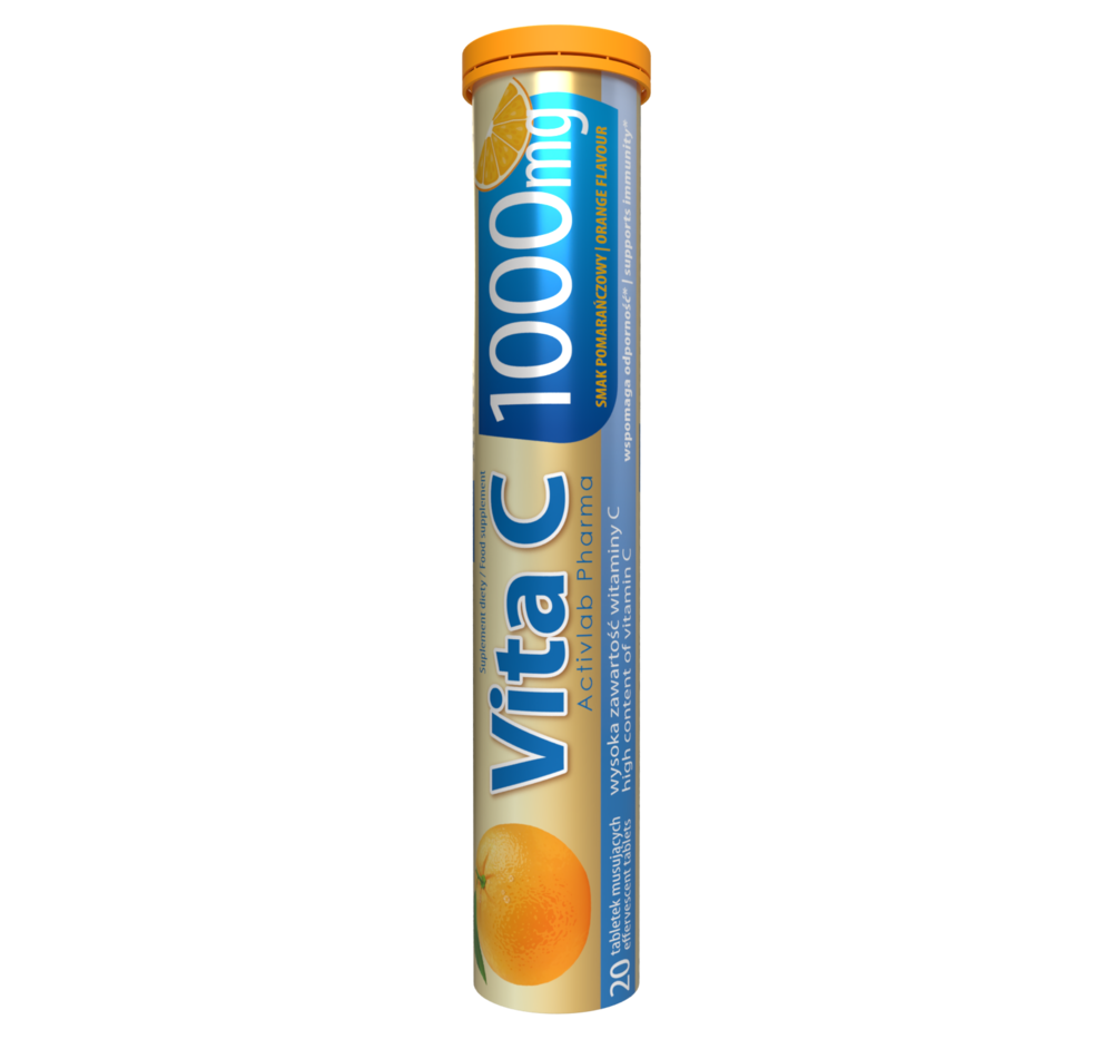 Vita C 1000 Activlab Pharma orange